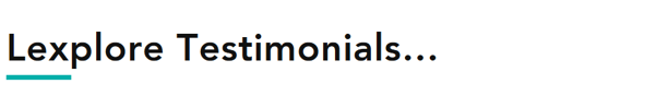 testimonials header testimonials header